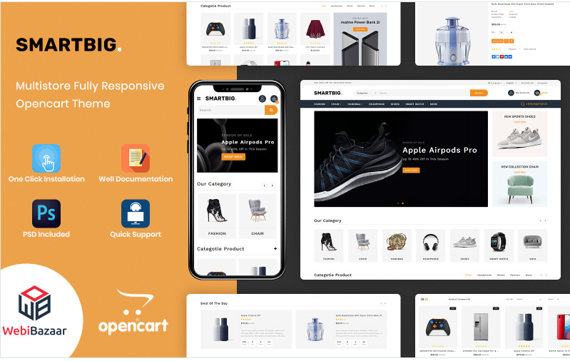 SmartBig - Responsive OpenCart Template