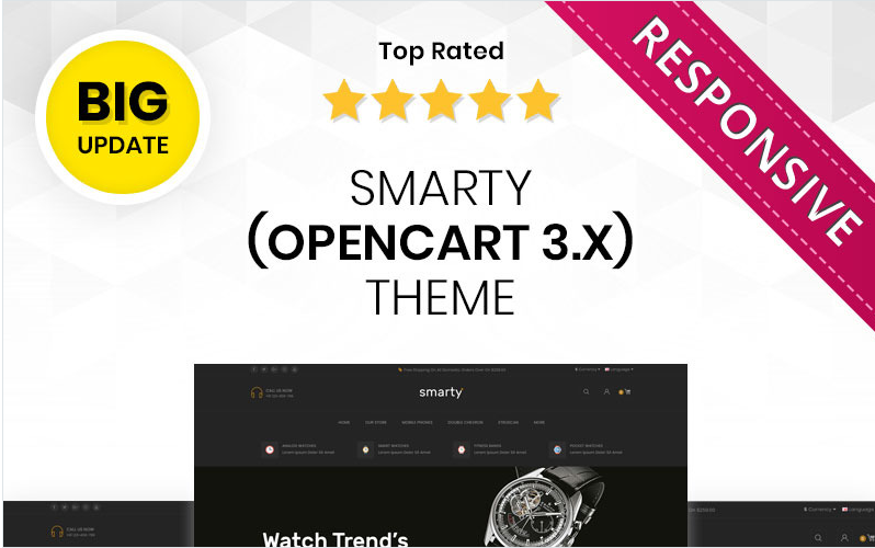 Smart Watch - The Mega Store Responsive OpenCart Template