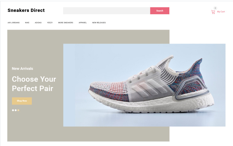 Sneakers Direct - Fashion Store Clean OpenCart Template