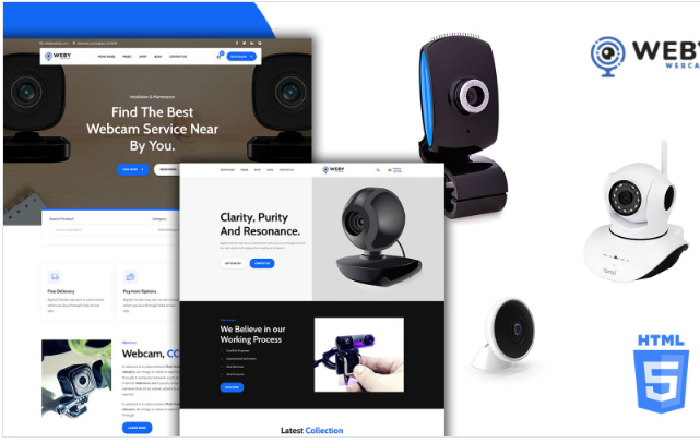 Weby - Webcam Agency HTML5 Template