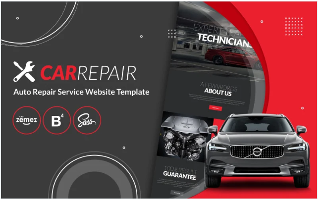 Car Repair - Auto Repair Service Website Template