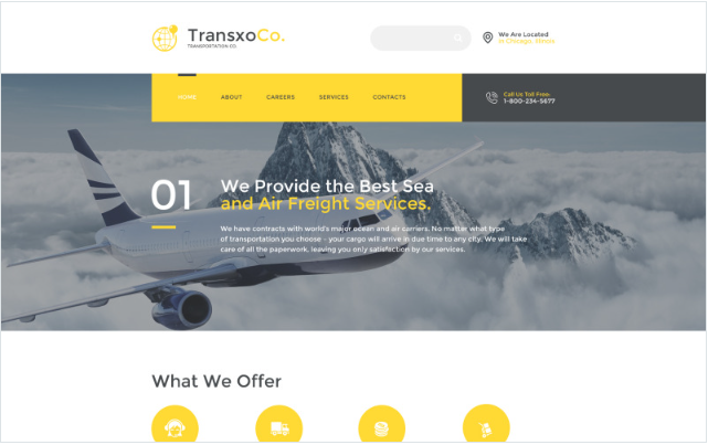 TransxoCo. Website Template