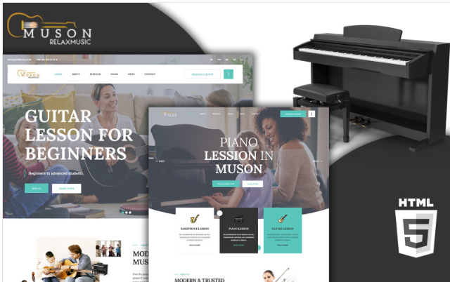 Muson - Music HTML Template