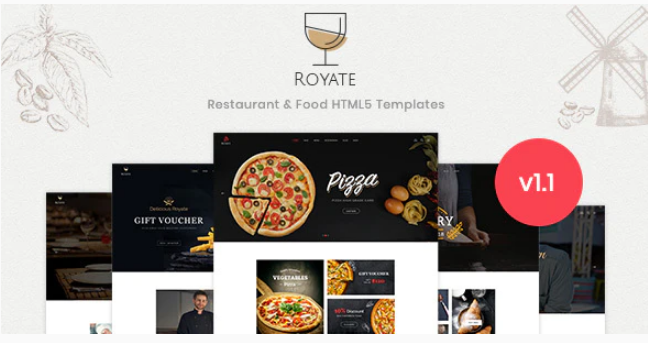 Royate | Restaurant HTML5 Template