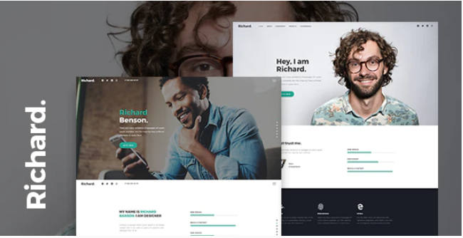 Richard - Easy Onepage Personal Template