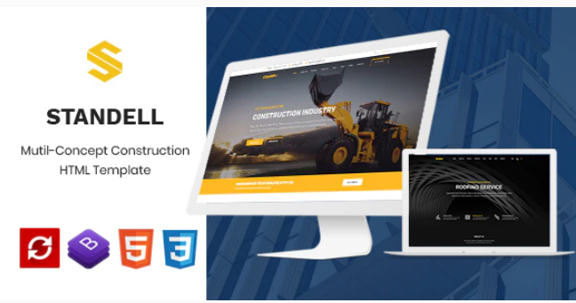 Standell | Multipurpose Construction HTML Template