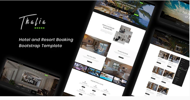Thalia - Hotel and Resort Booking Bootstrap Template