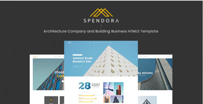 Spendora - Architecture and Building Business HTML Template