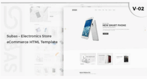 Subas – Electronics Store eCommerce HTML Template