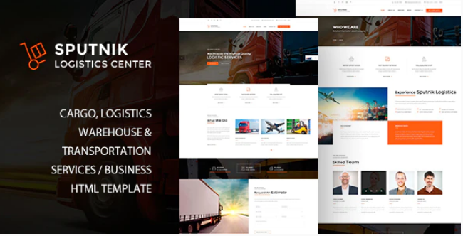 Sputnik Logistics Center HTML