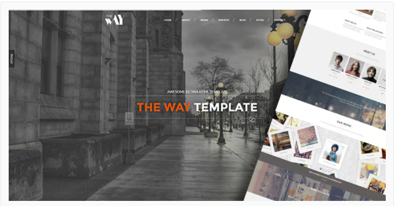 The Way - Responsive Retina Ready Template