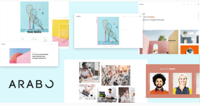 Arabo - Creative Portfolio Template