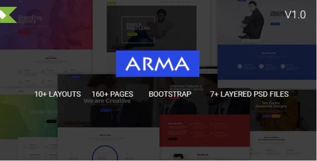Arma | Multipurpose HTML5 Template