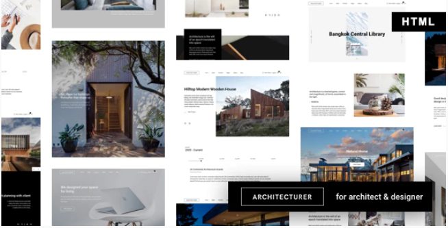 Architecturer - Interior Design HTML Template