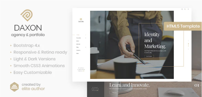 Daxon - Agency & Portfolio HTML5 Template