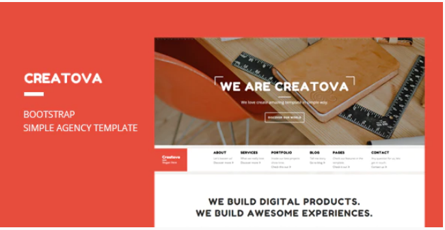 Creatova - Bootstrap Agency Template