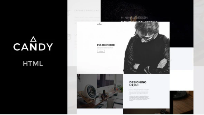 Candy | One & Multi Page HTML