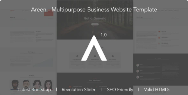 Areen - Multipurpose Business Website Template