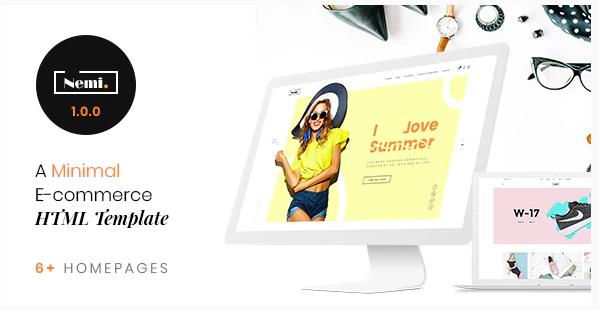 Nemi - Multi Store Responsive HTML Template