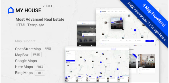 My House - Advanced Real Estate Template