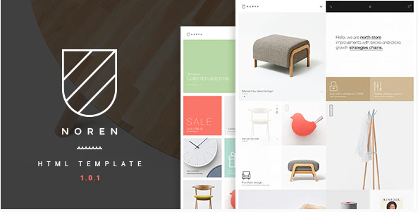 Noren - Multi Store Responsive HTML Template