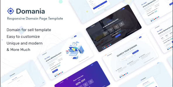 Domania - Responsive Domain Template