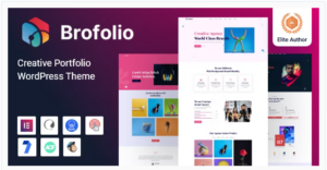 Brofolio – Creative Portfolio WordPress Theme 1.0.3