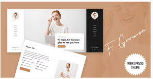 Gorman - Personal Portfolio WordPress Theme 1.0