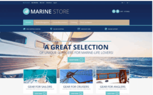 Marine Store Magento Theme