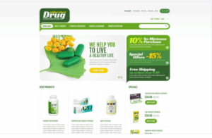 Drug Store Responsive Magento Theme