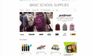 School Supplies Magento Theme