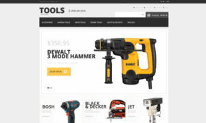 Tools & Equipment Responsive Magento Theme