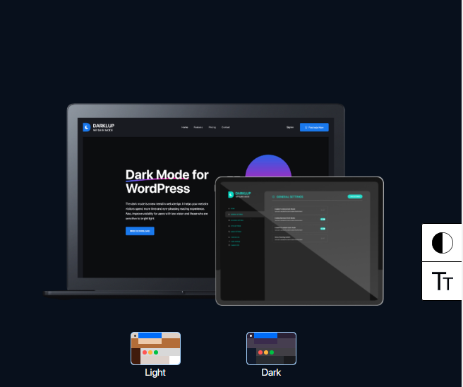 Darklup – WP Dark Mode 3.2.7