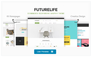 Futurelife - eCommerce Responsive Shopify Theme