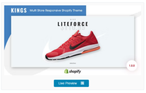 KINGS - Multi Store Responsive Shopify Theme