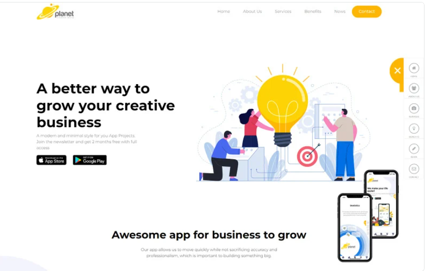 Creative Business Website Template