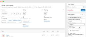 WooCommerce – Order Tracking for WooCommerce 1.1.1