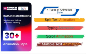 Animated Heading WordPress Plugin For Elementor