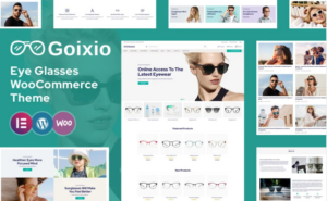 Goixio - Sunglasses, Eye Glasses WooCommerce Theme 1.0