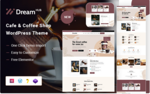 DreamHub- Cafe & Coffee Shop WordPress Theme