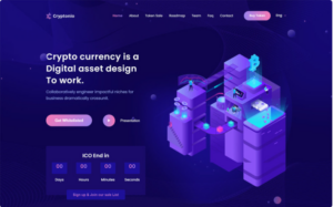 Cryptonio - Cryptocurrency WordPress Theme
