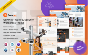 Camnet - CCTV & Security WordPress Theme