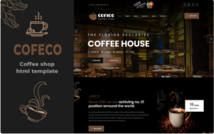 Cofeco - Coffee Shop HTML Template Website Template