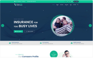 Maxlife - Business & Insurance HTML5 Template Website Template