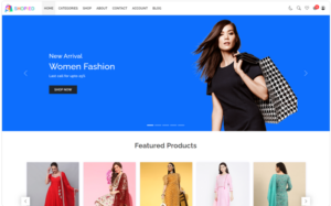 Shopied - Bootstrap eCommerce Website Template
