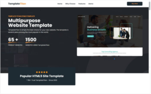 TemplateTitan | Multipurpose Website Template