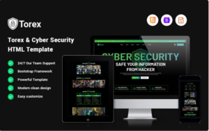 Torex - Cyber Security Website Template