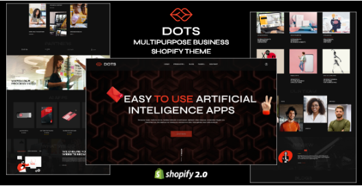 Dots - Software Digital Downloads Shopify Theme