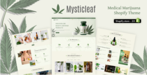 Mysticleaf - Medical Marijuana Shopify Store