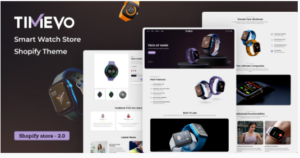 Timevo -Single Product Shopify Theme